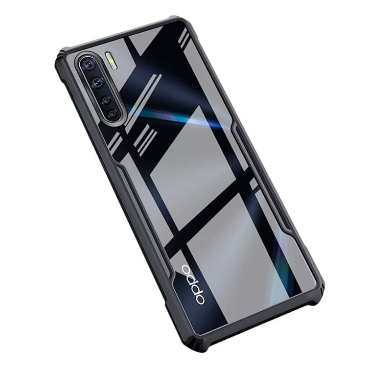 thumbnail: Dakanna Transparante Siliconen Hoes Voor OPPO A91 / F15 / Reno 3 - Dun Design Met Muziek Lover Print