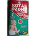 Royal Ozone Baby Diapers Size: 5 X-L 50 Piece. 