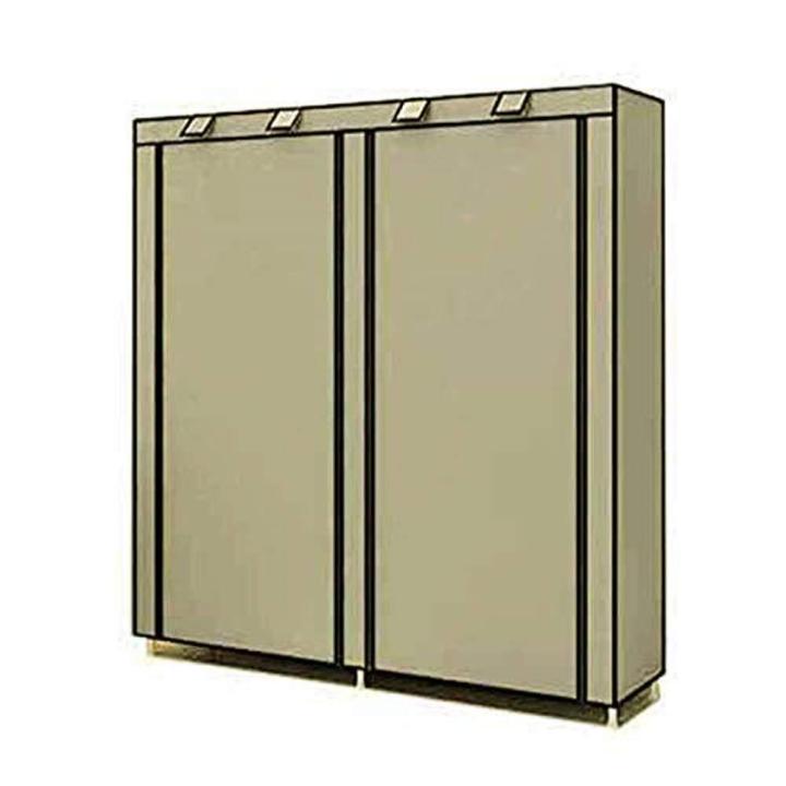 Double%20Row%202%20X%206%20Layer%20Shoe%20Rack%20Storage%20Shelf%20Organizer%20With%20Non-Woven%20Fabric%20Cover%20(Color%20Vary)%20-%20Image%202