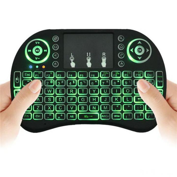 Rechargable Mini Wireless Touchpad keyboard