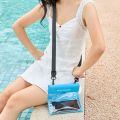 Linman Portable Water Resistant Waterproof Mobile Phone Bag Large capacity Tra nsparent Beach Tote Bag Casual Ttouch screen Swimming Storage Bag Diving. 