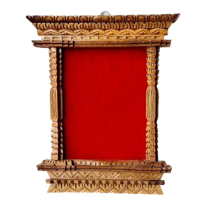 Wooden%20Hand-Carved%20Photo%20Frame%2012X10inch%20for%206X8inch%20size%20Photo(Home/Office%20Decor%20and%20for%20Award%20and%20Certificate)%20Aakhi%20Jhyal%20-%20Image%202