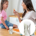 JAERBEE Cucumber Shredder Tool Handheld Portable Shredder Tool Labor-Saving Grater Veggie Shredder Carrot Slicer White. 