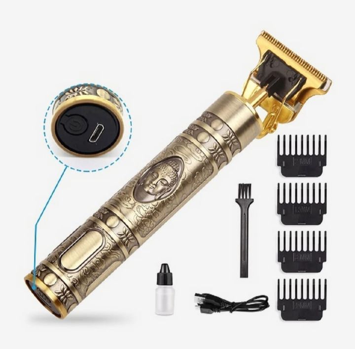 Vintage%20T9%20Rechargeable%20Electric%20Hair%20Trimmer%20Plastic%20Body%20for%20Men%20-%20Image%202