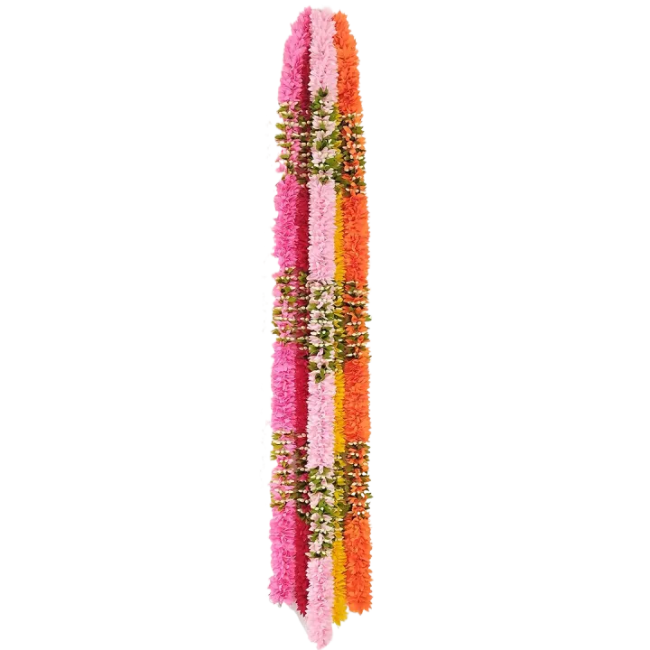 Soft%20Fabric%203.5%20Feet%20Long%20Decorative%20Flower%20Garland%20with%20Dual-Side%20Hooks%20%7C%20Washable,%20Multi-Colored%20Decoration%20-%20Image%204