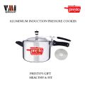 Presto Classic Inner Lid Pressure Cooker 5 Litre - Induction Compatible. 