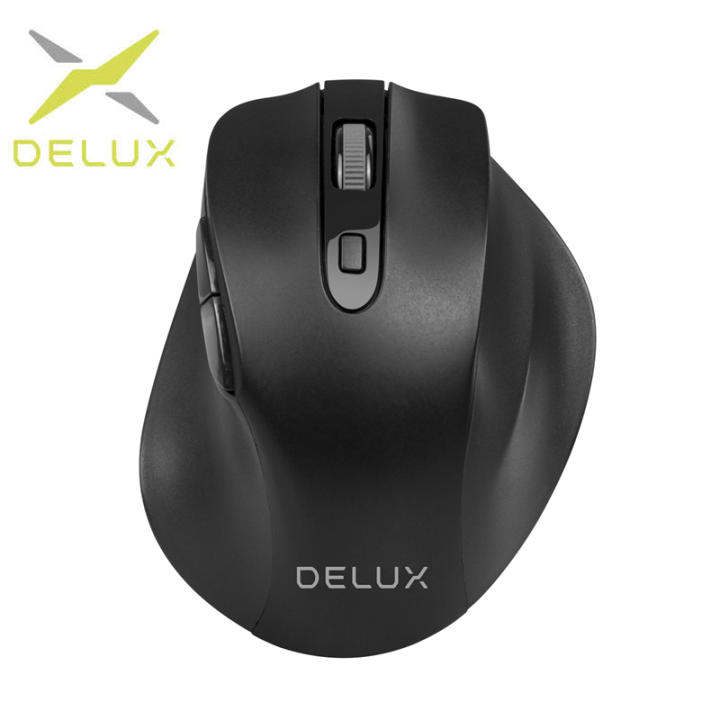 Delux M517GX 2.4GHZ Wireless Optical Mouse / Black