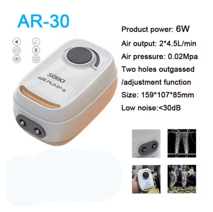 Sobo%206%20Watt%20Aquarium%20Air%20Pump%202%20Outlets%20Silent%20Oxygen%20Pump%20AR-30%20-%20Image%204