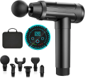 6 Head Professional Deep Tissue Massage Gun Electric Muscle Massage Gun Therapy Fascial Massage Neck Body Massager Gun. 
