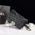 Side Bag Ladies Crossbody Bag Trendy Box Bag Shoulder Bag Available With Chain. 
