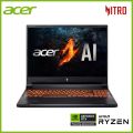 Acer Nitro V16 Gaming | AMD Ryzen 7 8845HS 3.8 GHz; Octa-core | 16GB DDR5 5600MHz RAM | 512GB NVMe SSD | 16" WUXGA 165Hz Display | NVIDIA RTX 4050 6GB Graphics |  Windows 11 | 2 Years Authorized Brand Warranty | Mercantile. 