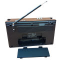 Golon Classical Design Multimedia Radio Set – Rechargeable, USB/SD Playback, FM/AM/SW Tuning, with 3-Way Speaker System. 