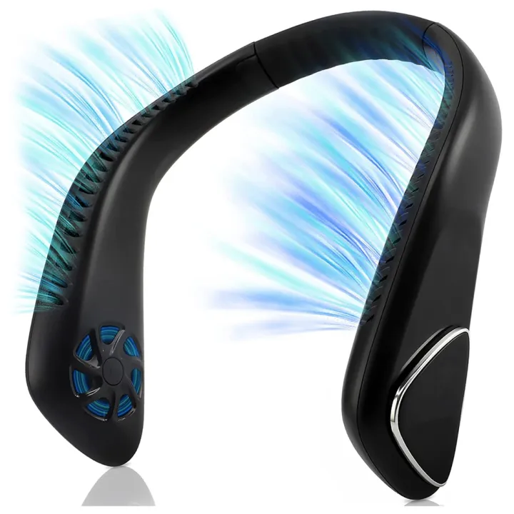 Portable%20Neck%20Fan%20Rechargeable%20-%204000MAh%20Hanging%20Neck%20Fan,%20White%20-%20Image%202