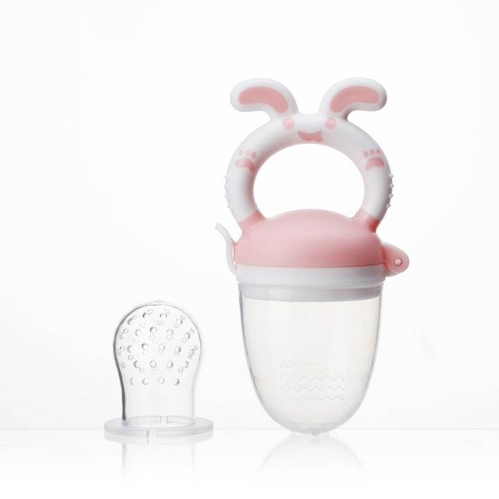 MumLove Soother Pacifier - Peach with Case – BPA Free (0M+)