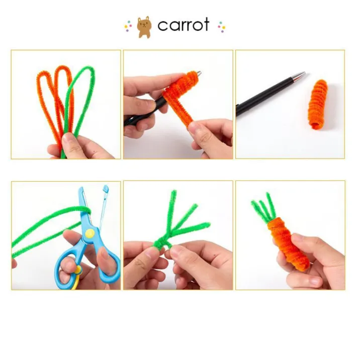 Durable%20Tulip%20Rose%20Macaron%20Color%20Fuzzy%20Wire%20Encrypted%20Fur%20Material%20Package%20Plush%20Strip%20Root%20Top%20Knitting%20Super%20Density%20DIY%20Flower%20Bouquet%20-%20Image%203