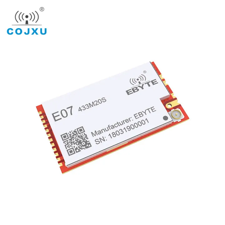 CC1101%20433MHz%20100mW%20rf%20Module%2020dBm%20Long%20Distance%20SMD%20ebyte%20cojxu%20E07-433M20S%20PA%20Transceiver%20IPEX%20Transmitter%20and%20Receiver%20-%20Image%203