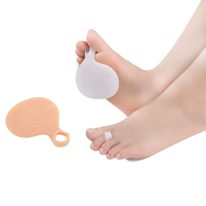 HOT%202pcs=1pair%20Gel%20Forefoot%20Metatarsal%20Toe%20Silicone%20Spreader%20Cushion%20Half%20Yard%20Orthotics%20Pad%20Foot%20Care%20Straightener%20Pain%20Relief%20-%20Image%205