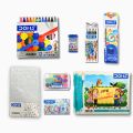 Doms Junior Art Kit With Activity & Coloring Book | Smart Bag with 8 Stationery Items. 