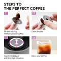 Reusable K Cups Coffee Filter Stainless Steel Reusable K Cups Coffee Pod Filters for 1.0, 2.0 Easy Install. 