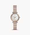 Fossil Carlie Mini Two Tone Watch ES4649 For Women. 