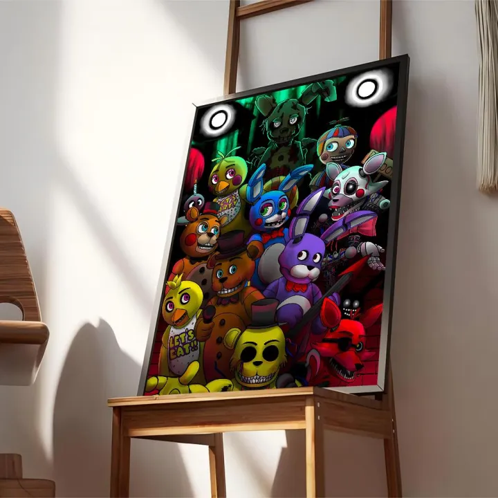 Wall%20Painting%20Art%20Aesthetics%20Cafe%20Room%20Stickers%20Kraft%20Paper%20Vintage%20Posters%20Freddie%20FNAF1PC%20After%20Five%20Nights%20Dinner%20Movies%20Sticky%20Posters%20Bar%20-%20Image%207