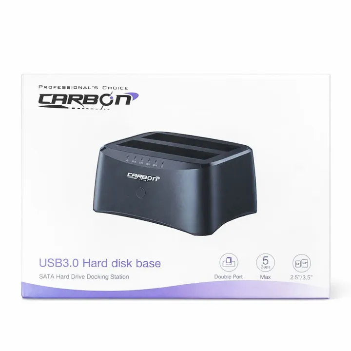 Carbon%20USB%203.0%20To%20SATA%20Double%20Hard%20Drive%20Docking%20Station%20Double%20Port%20%205Gbpa%202.5"%20/%203.5"%20Support%20up%20to%2010TB%20HDD%20Best%20For%20Data%20Backup%20%7C%20Hard%20Disk%20Testing%20%7C%20Data%20Recovery%20-%20Image%203