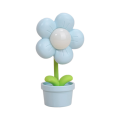 Battery Operated,Bedside Lamp Adjustable Cute Flower Light Kids Bedroom Decor 1 Piece Pink. 