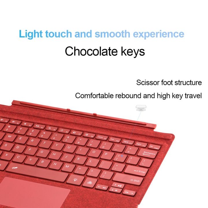 Microsoft%20Surface%20Keyboard%20Pro%203/4/5/6/7%20BT%205.1%20Colourful%20Backlit%20Magnetic%20Slim%2010m%20Range%20Design%20for%20Surface%20Pro%20Keyboard%20-%20Image%203