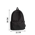 High Quality Nylon Versatile Backpack Black Grey White Red Large Capacity School Student Backpack Washable Waterproof Computer Bag Unisex. 
