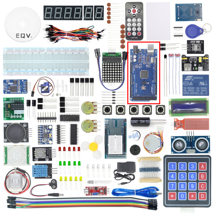 EQV%20MEGA%202560%20Project%20The%20Most%20Complete%20Starter%20Kit%20for%20Arduino%20Mega2560%20Nano%20with%20LCD1602%20IIC%20/%20Ultrasonic%20Sensor%20/%20Tutorial%20-%20Image%202