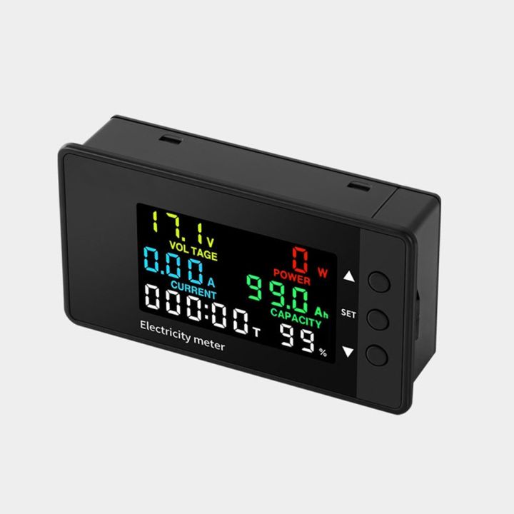 JAERBEE%206-In-1%20Voltmeter%20Ammeter%20DC%207.5-100V%20Wattmeter%20LED%20Digital%20Electric%20Meter%20Multifunctional%20Voltage%20Current%20Meter%200-200A%20-%20Image%204