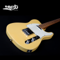 Jet Guitars JT 300 BTS SS Roasted Maple Neck Beige Telecaster w/ Gigbag. 