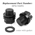 NAMUNY 8 Pack Drain Plugs with O-Rings Pump Plug Pool Filters Replacement Pool Drain Pump Plug SPX1700FG for Pumps. 