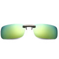 Rompin Unisex Fishing sunglasses clip Polarized Day Night Vision Clips Easy Clip-on Flip-up Lens Driving Glasses Fishing. 