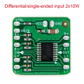Differential Power Board 2X10W Class D Audio Power Amplifier 3.6-8.5V. 