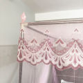 Luxurious Box Design Maharaja Jhool Canopy Mosquito Net For King/Queen/Double Beds | Keeps Away Insects & Mosquitoes. 