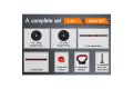 SPN-s Adjustable Dumbbell Set - 20 kg Home Gym Equipment | 2 In 1 Extendable Rod Dumbbell Set | Home Gym Accessories ( Kettlebell Optional ). 