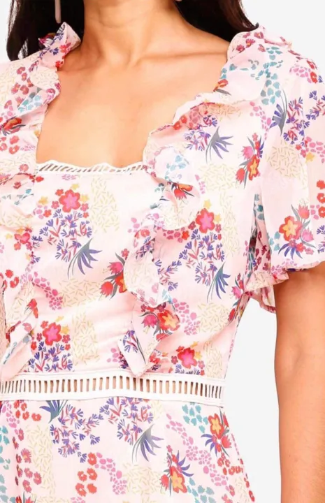 Light%20Pink%20Floral%20Dress/%20One%20Piece%20Dress%20-%20Image%206