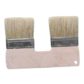 Double Paint Brush,3In DoubleHead Painting Brush,Bristle Art Flat Texture Brush,Art Wall Painting Double Paint Brush 2PC. 