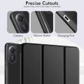 Xiaomi Redmi Pad 2 SE 9.7-inch / 11 inch Tri-Fold Case with Stylus / Pen / Pencil Holder. 