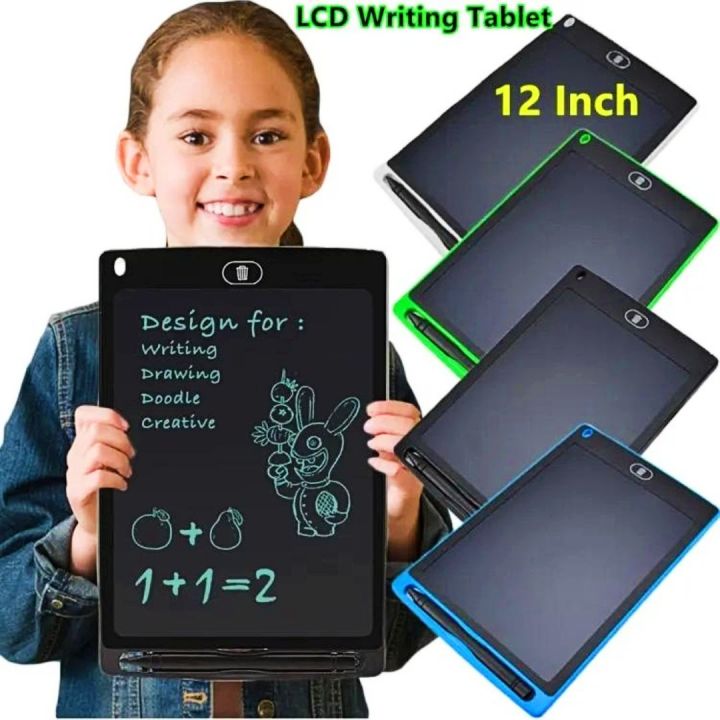 Lcd Writing Tab For Kids- 12 Inch