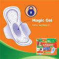 Whisper Choice Ultra Sanitary 6 Pads, XL With Wings. 