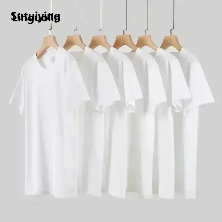 Linguolin%20Sutuiying%20AMI%20IT%20short%20sleeved%20t-shirt%20men's%20and%20women's%20pure%20cotton%20summer%20High%20Quality%20American%20fashion%20brand%20oversized%20loose%20couple's%20T-shirt%20base%20-%20Image%206