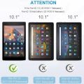 Glass Screen Protector For Amazon Fire HD 10 2019 2017 Fire HD 10 9th 7th Gen Kids Edition 2018 10.1 Clear Tempered Glass. 