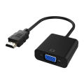 HDMI Male to VGA Female Video Cable Cord Converter Adapter For PC DVD HDTV 1080P. 