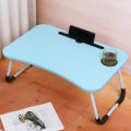 Foldable Laptop Table with Card Slot & Cup Holder | Portable Study Desk for Home & Office | Multipurpose Table | | Laptop Table | Study Table | Kids Study Table | Foldable Bed Table. 