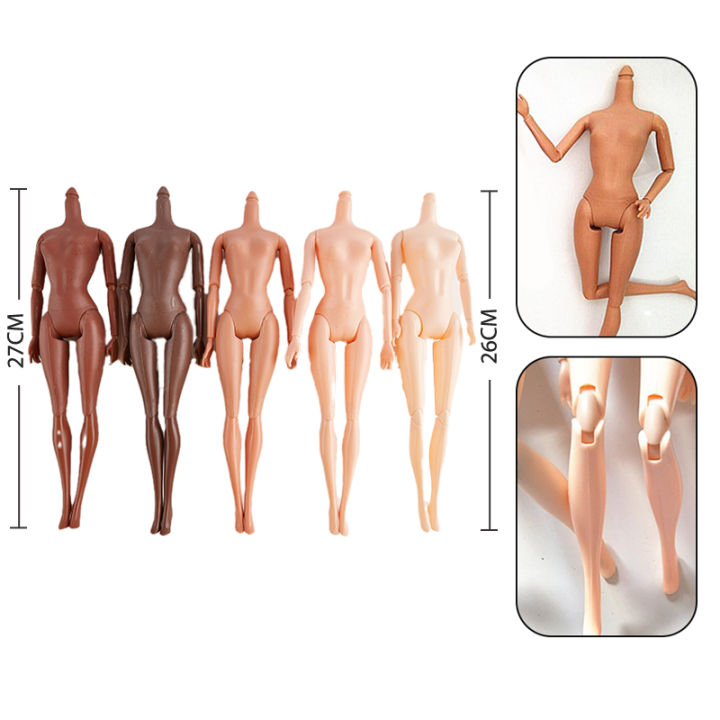 11%20Movable%20Joints%20African%20Doll%20Nude%20Body%20Black%20Skin%20Kids%20Pretty%20Girl%20Toy%20Gift%20YUMAN%20-%20Image%202