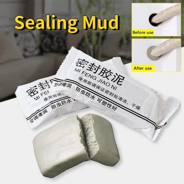 Wall Hole Sealant Strong Adhesive DIY Plasticine Sealant Clay Air Conditioning Hole Repair Cream Mud