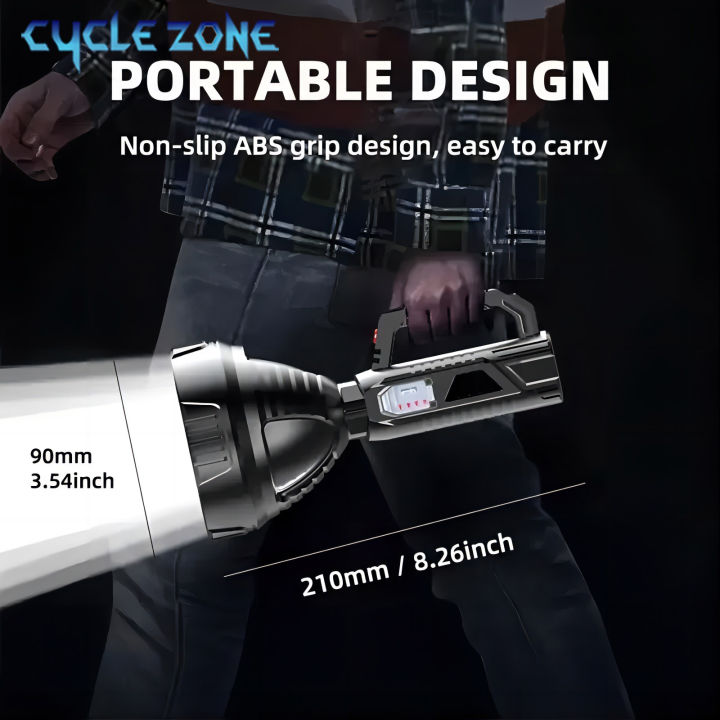 2025%20New%20Portable%20Searchlight%20Rechargeable%20Flashlight%20Handheld%20Lighting%20Night%20Work%20Emergency%20Light%20Outdoor%20Fishing%20Lantern%20Camping%20Lamp%20-%20Image%205
