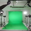 HIFFIN® (12ft x 8ft) Green Screen Background Cloth | Chroma Backdrop Curtain for Photography, Videography & Studios  Perfect for YouTube Videos, TikTok Videos, Instagram Reels, Live Streaming & VFX Editing. 